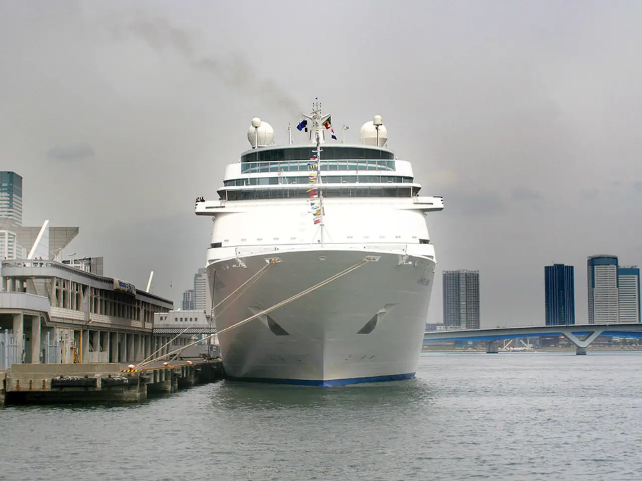 Partially raised from its watery grave during salvage operation: Bayesian mega-yacht submerged in...