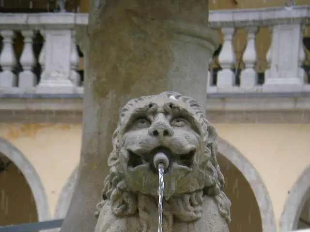 Restored functioning of water fountains on Peißnitz Island