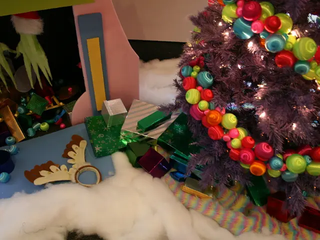 Handcrafted Holiday Decorations: Custom Yarn Wrapped Ornaments Perfect for a Cheerful Christmas