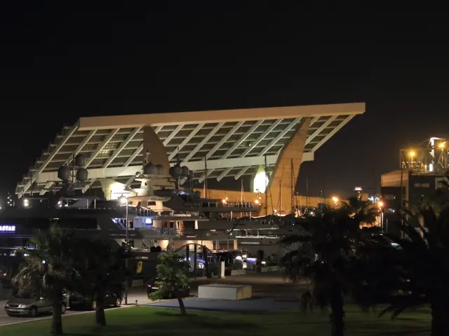 Observing through a night vision apparatus in the High Ward