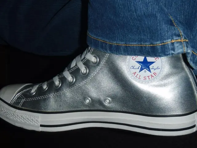 Denim-clad fashion enthusiasts are currently favoring a specific type of footwear with their jeans:...