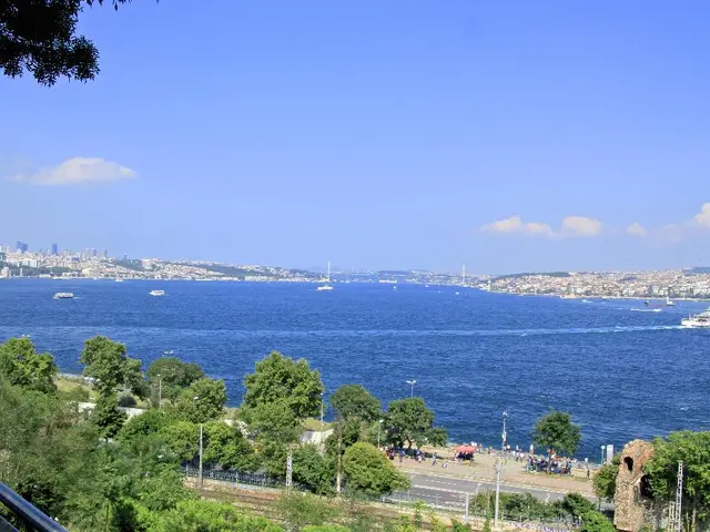 Beachfront Wednesday: Wendlingen now reclines on the sandy shore.