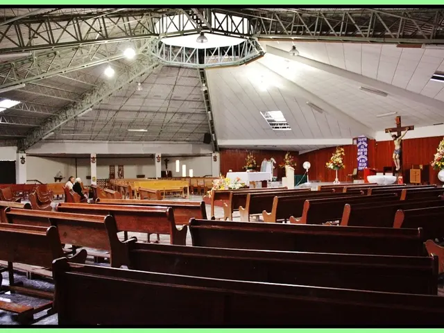 Celebration of a church consecration on Nuremberg's Hill